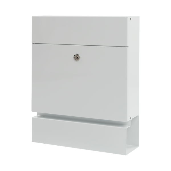 MEFA Serenade (163) Verkehrsweiß RAL 9016 mit Zeitungsrolle